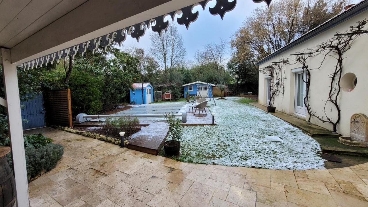 Merig'Home Chambre Bd Climatisee Dans Maison Avec Piscine Au Calme En Ville, Sdb & Toilettes Prives Angulema Exterior foto